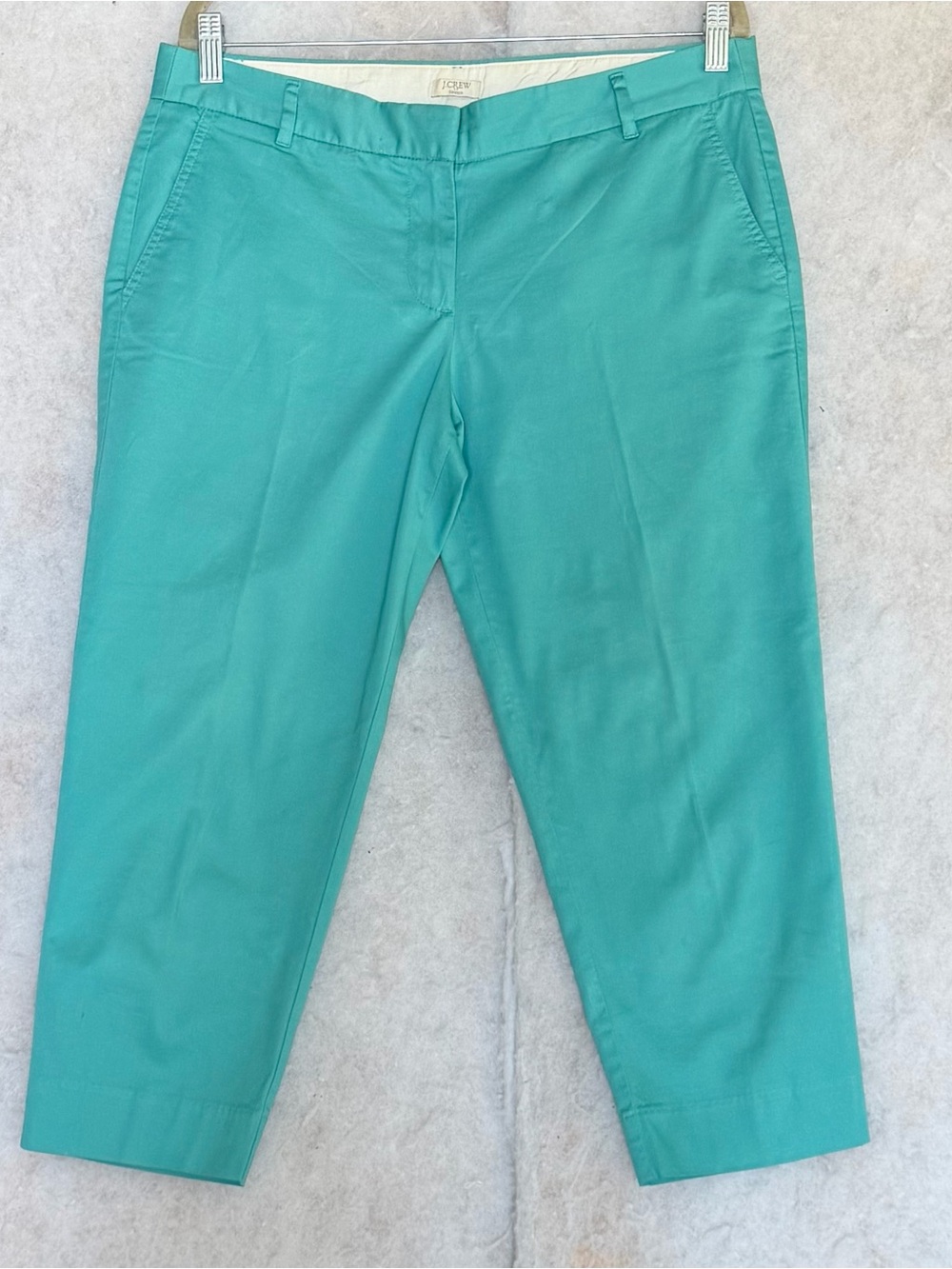 J. Crew Women’s Teal Cropped Pants (SKU857)